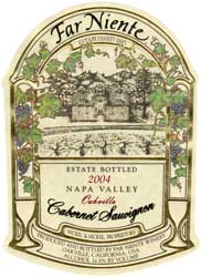 Wine Label for Far Niente